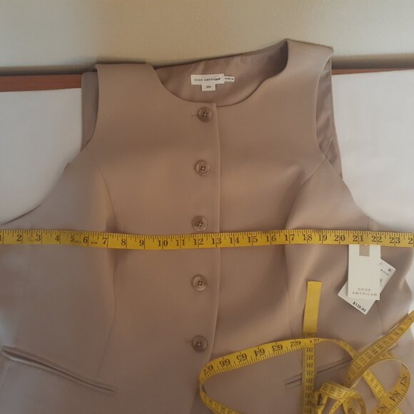 Good American Sculpted Vest NWT - Picture 11 of 15